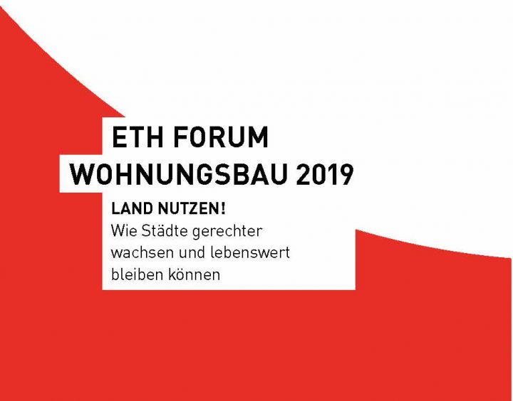eth forum wohnungsbau 2019