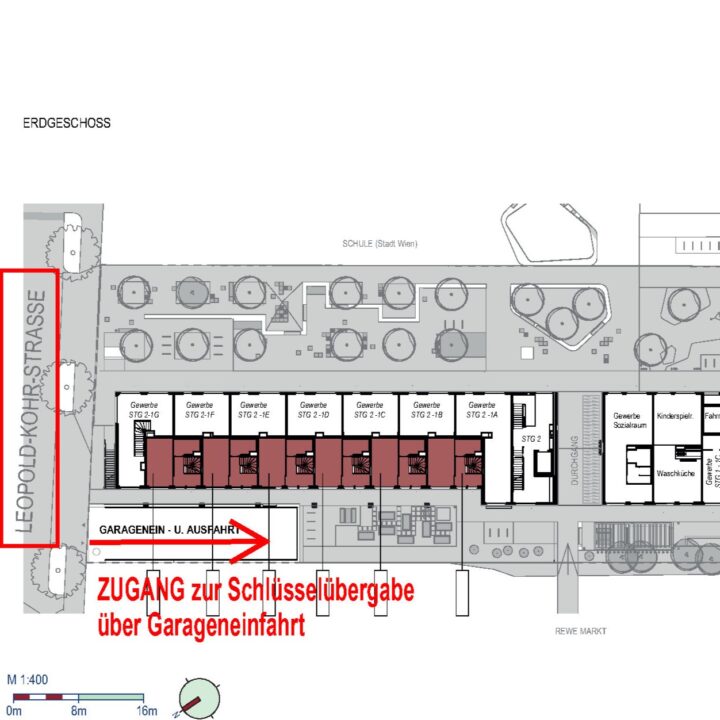 zugang tiefgarage schluesseluebergabe